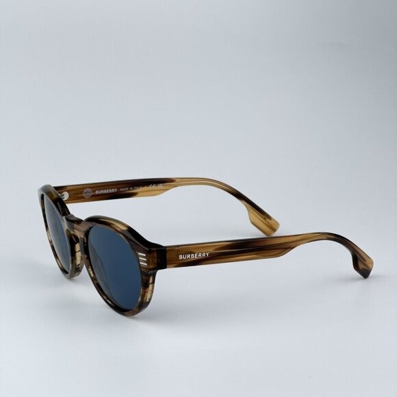 Burberry BE4404 409680 BRAND NEW Sunglasses Brown Dark Blue Square Unisex - Picture 7 of 11